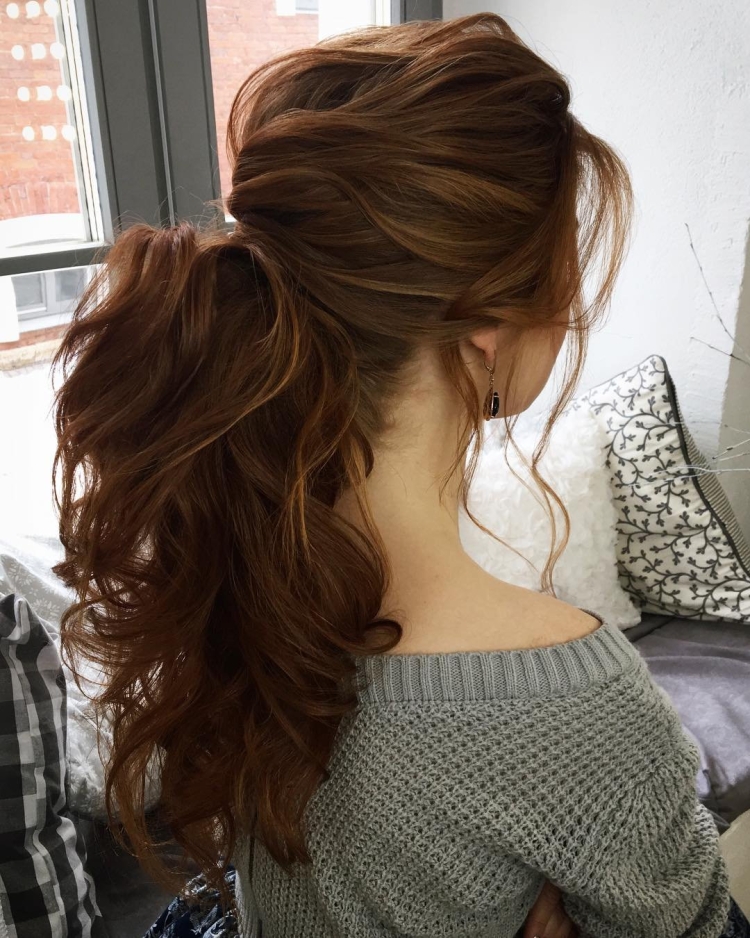 Повседневные прически на длинные волосы