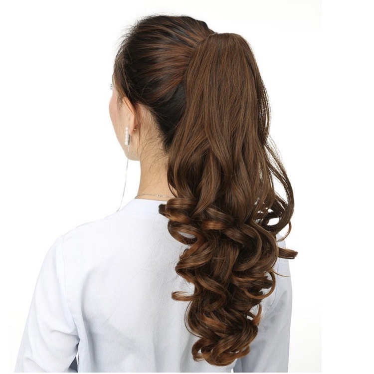 Хвост с кудрями