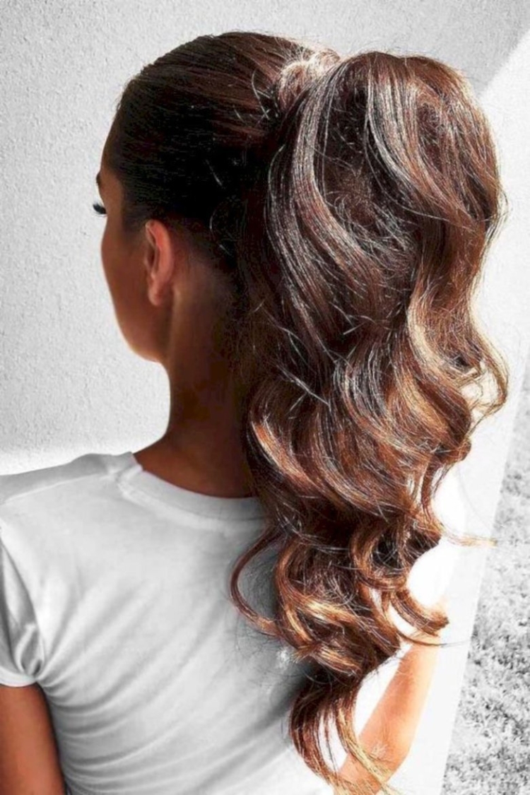 Мелированный хвост