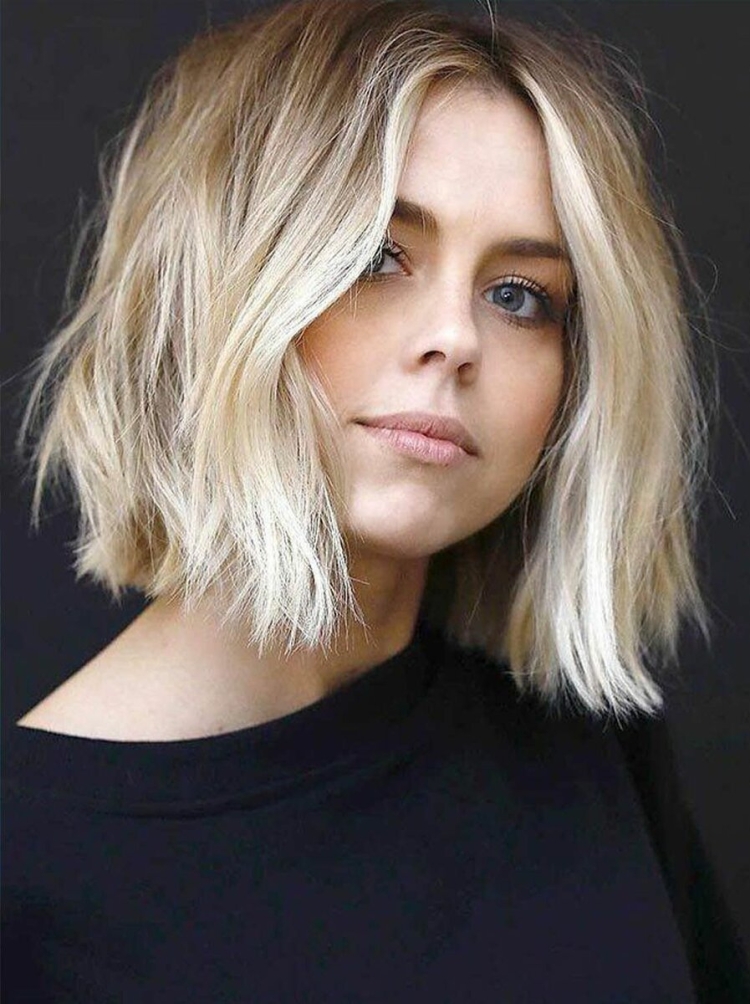 Каре растрепанный Боб