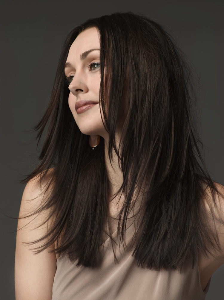 Стрижка лесенка