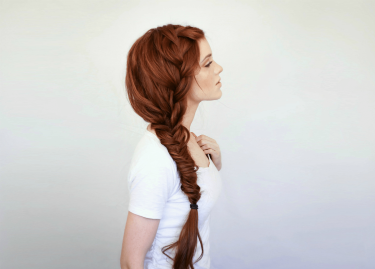 Коса рыжая коса