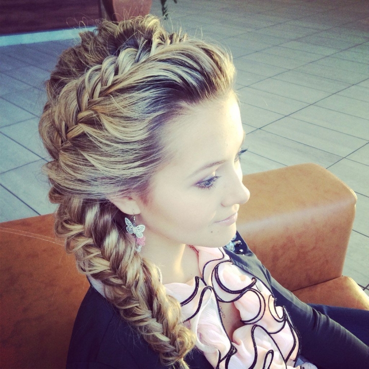 Косы на длинные волосы для девушек