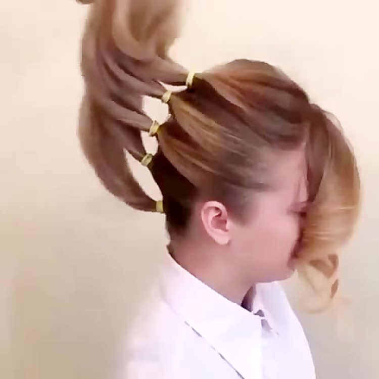 Красивые хвосты на длинные волосы для девочек