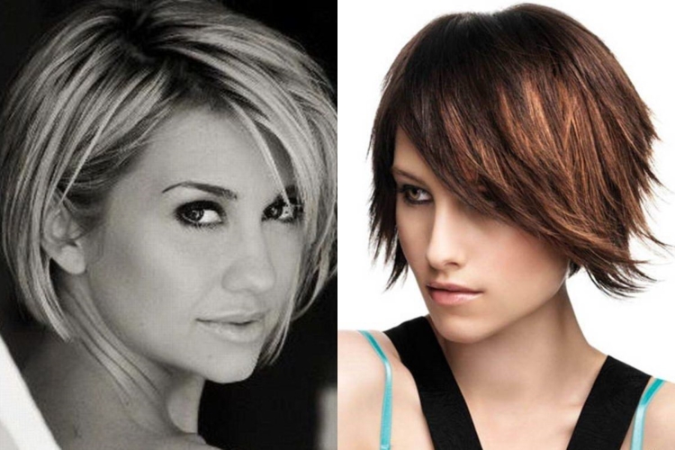 Стрижки для худого лица женские и тонких волос
