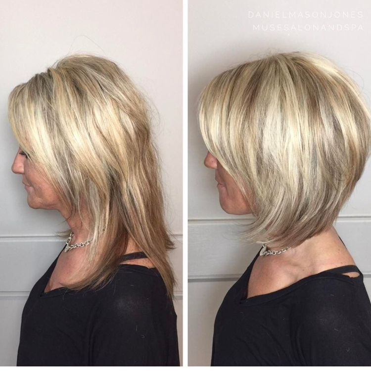 Стрижки Каскад после Боб каре