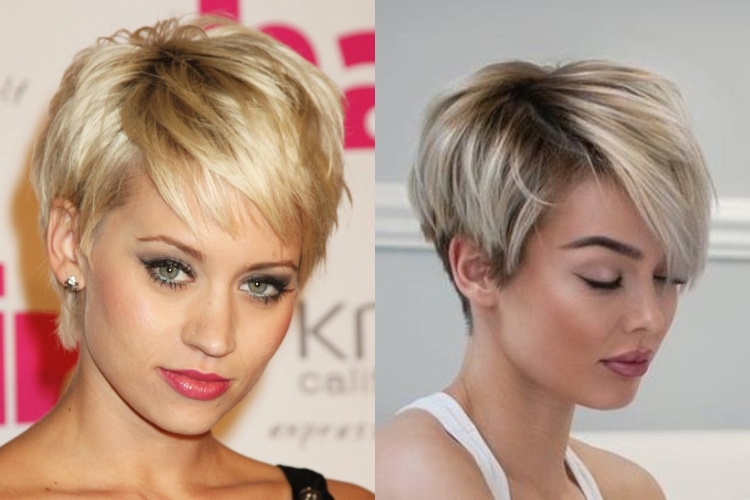 Удлиненная Пикси стрижка для тонких волос