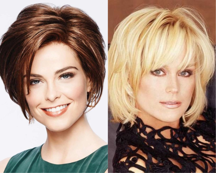 Стрижки на квадратное полное лицо женские