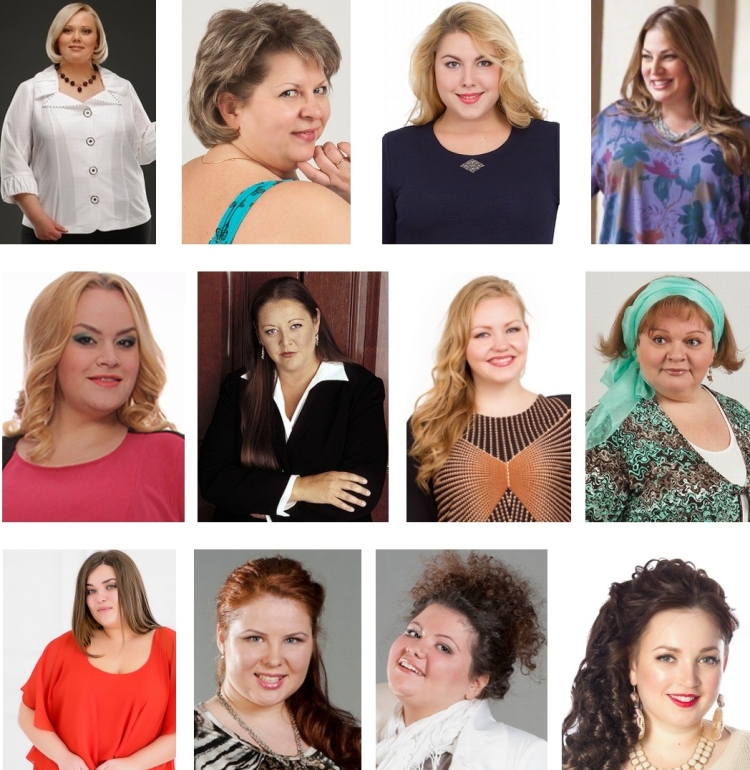 Причёски на полное лицо с двойным подбородком