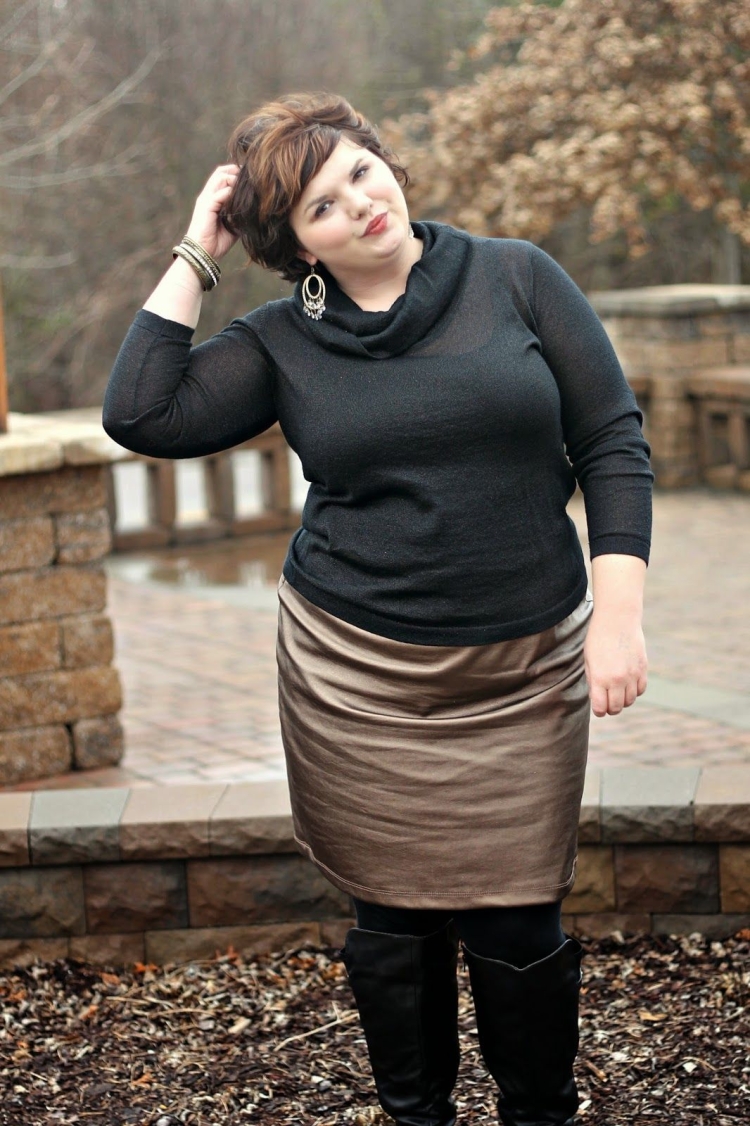 Короткие стрижки для толстых женщин