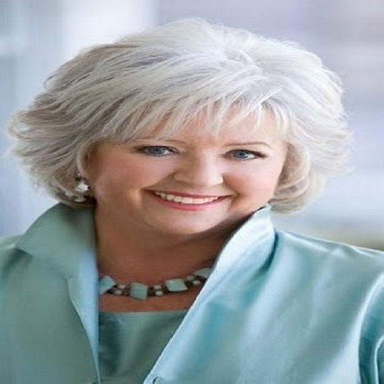 Стрижки для круглолицых женщин после 60