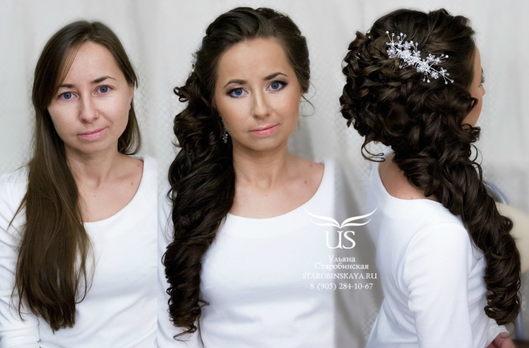 Прическа Локоны