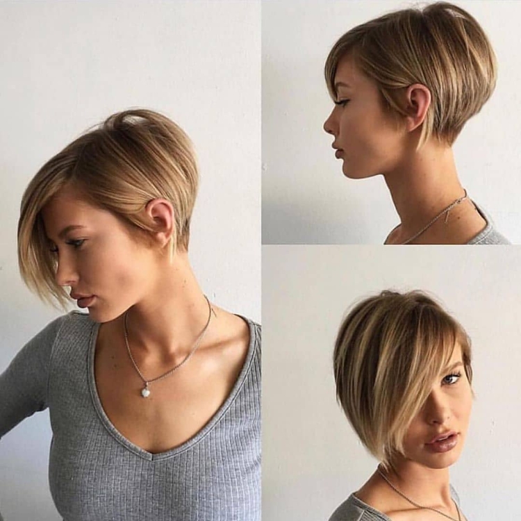 Стрижка Пикси-Боб на короткие волосы