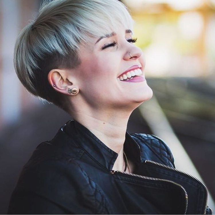 Стрижка Гарсон Пикси андеркат