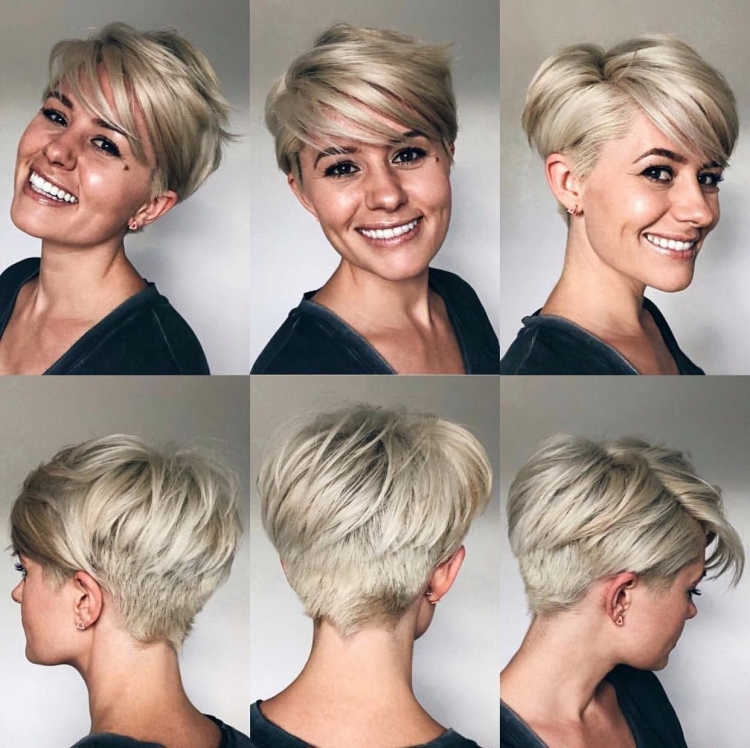 Стрижки Боб Пикси Гаврош