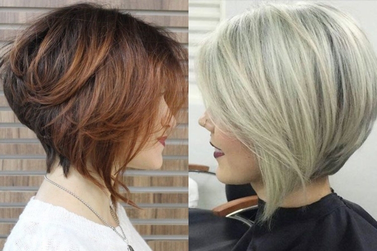 Треугольный слоистый Боб каре-Каскад