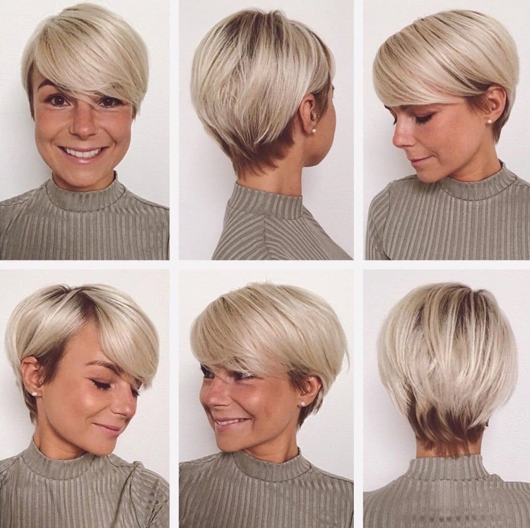 Пикси-Боб стрижка 2022 на средние волосы