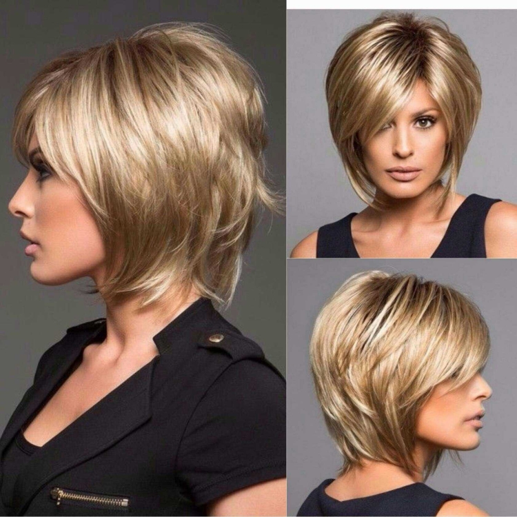 Стрижка градуированное каре Каскад Боб