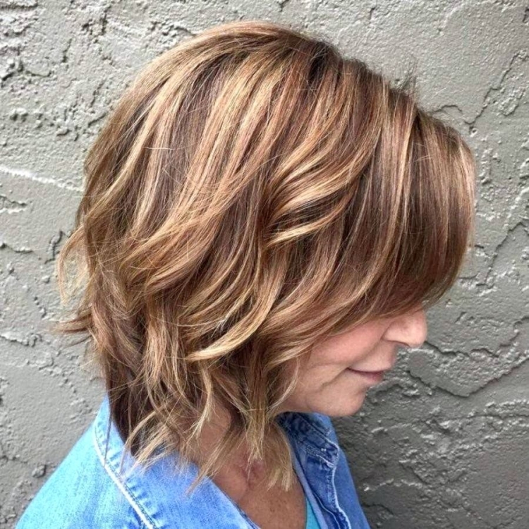 Каре Каскад мелирование