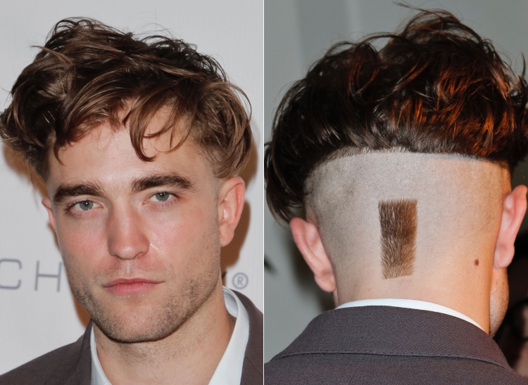 Роберт Паттинсон довод стрижка