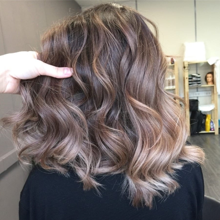 Айер тач на темные волосы