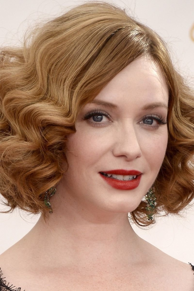 Ретро Локоны на короткие волосы