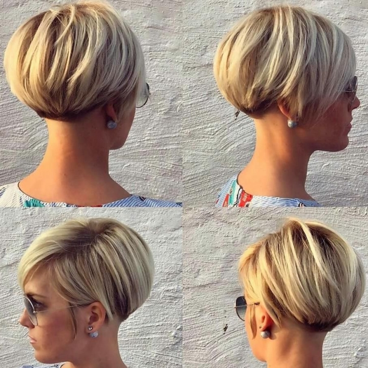 Стрижка соединение Пикси и Боб