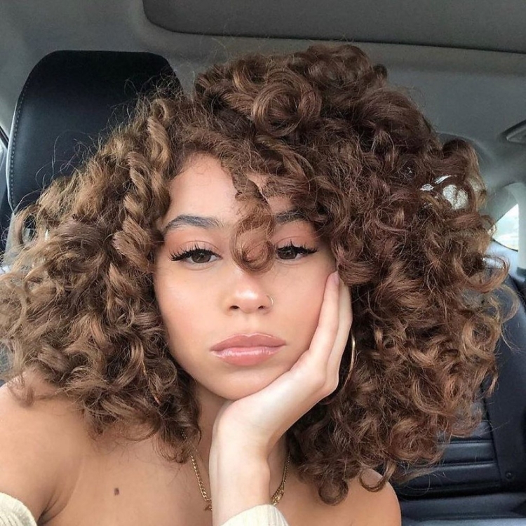 Макияж под афро кудри