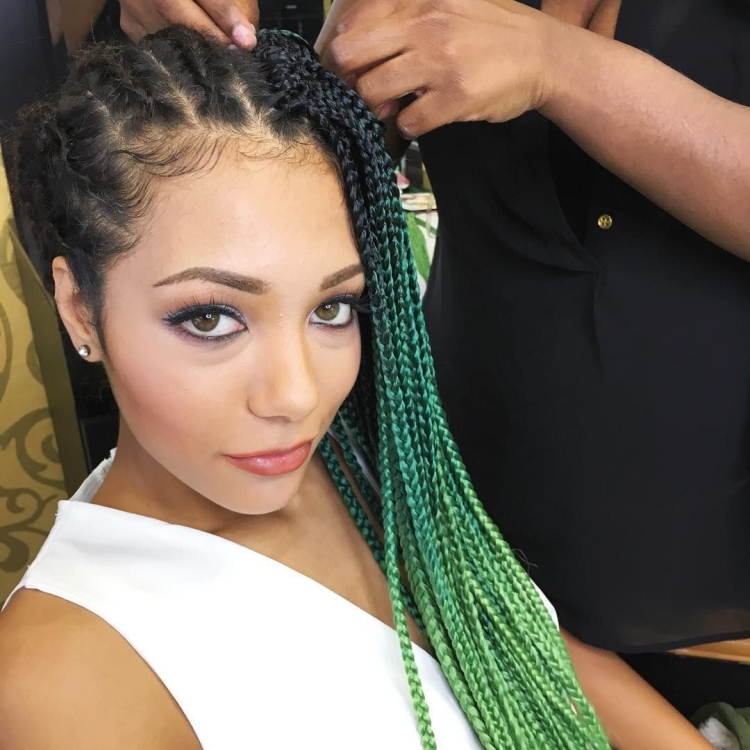 Афрокосы Box Braids