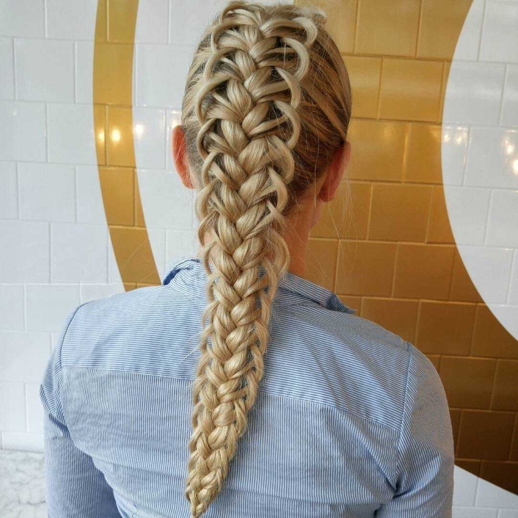 Плетение французских кос