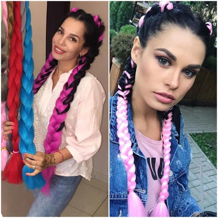 Хвост Бузовой с канекалоном