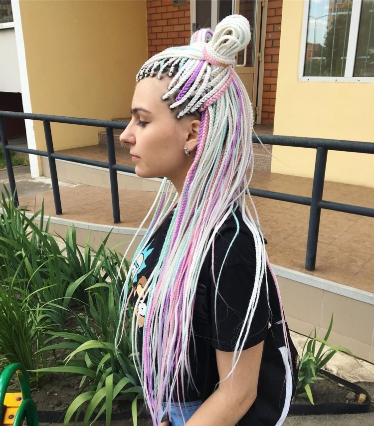 Африканские косички с канекалоном