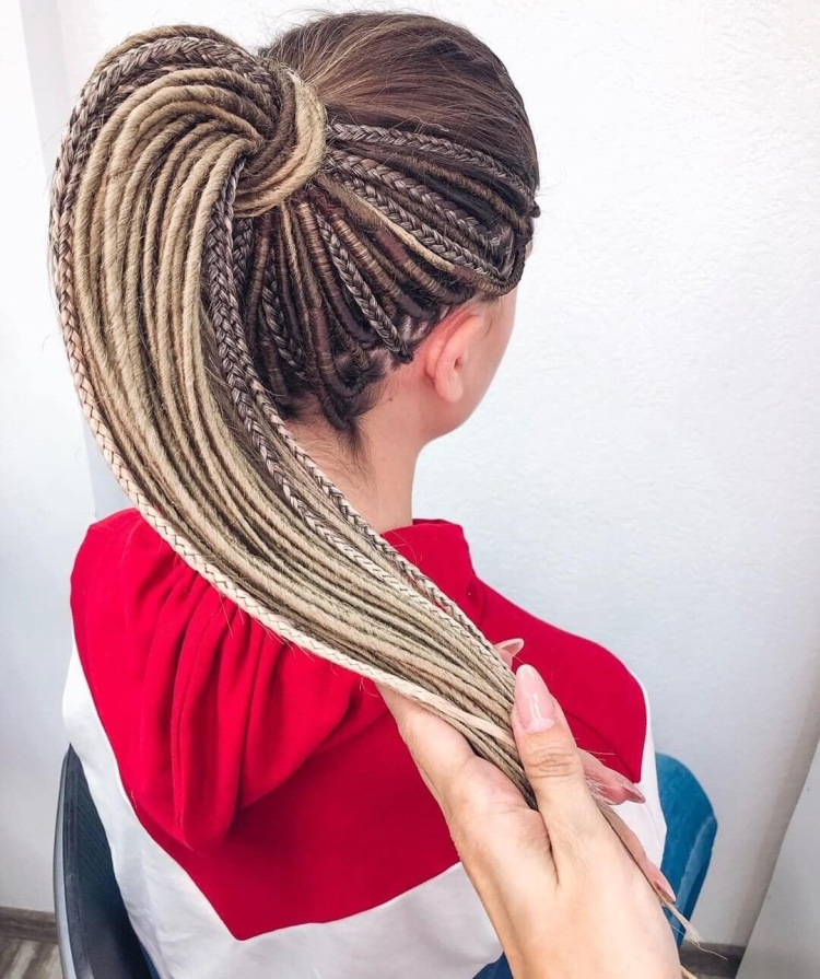 Брейды и афрозатылок