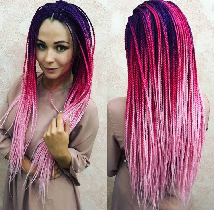 Афрокосы канекалон