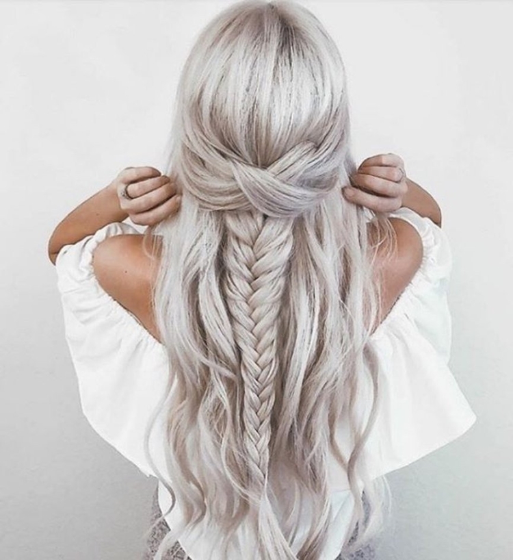 Причёски с косами на длинные волосы