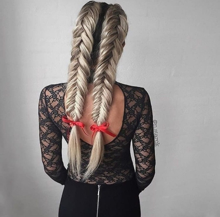 Коса щучий хвост