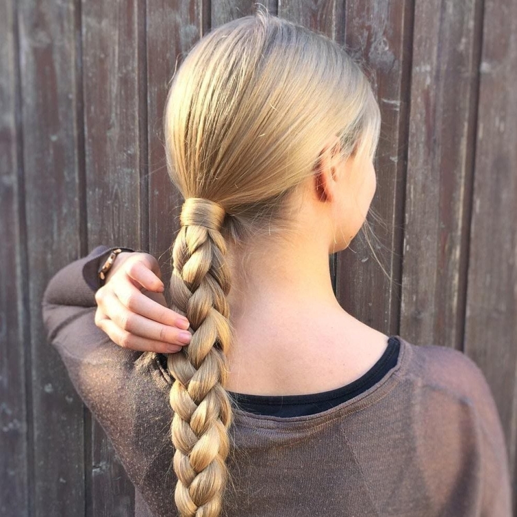 Объемная коса 3д