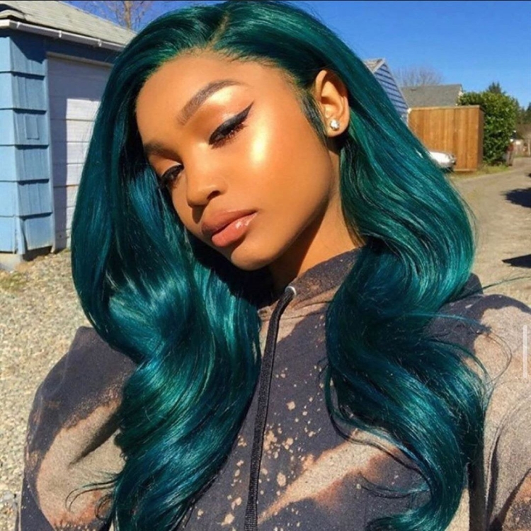 Двухцветные волосы у девушек