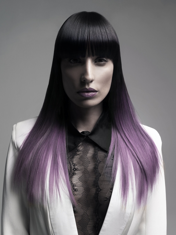 Двухцветное окрашивание