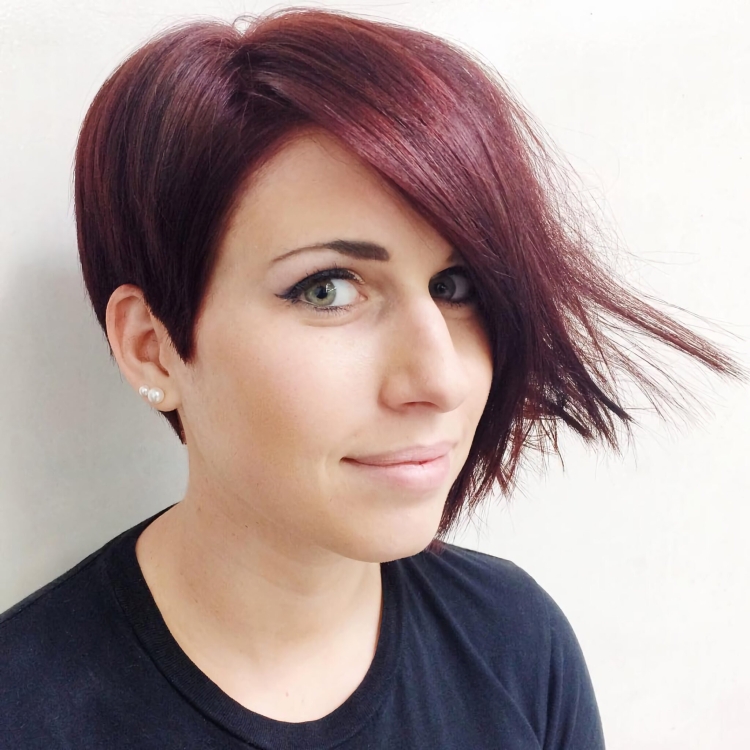 Боб каре асимметрия