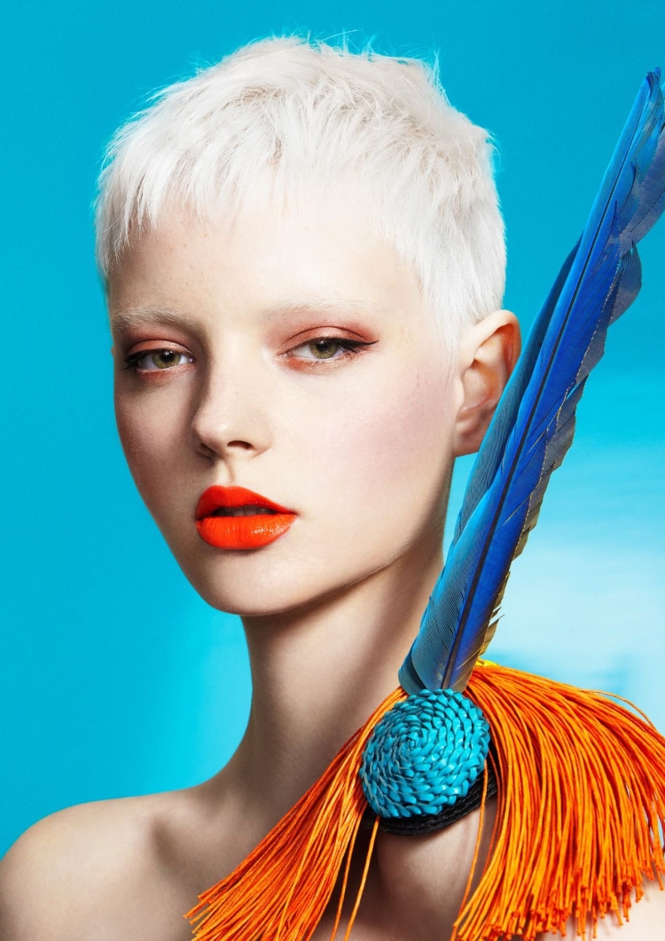 Экзотические стрижки короткие