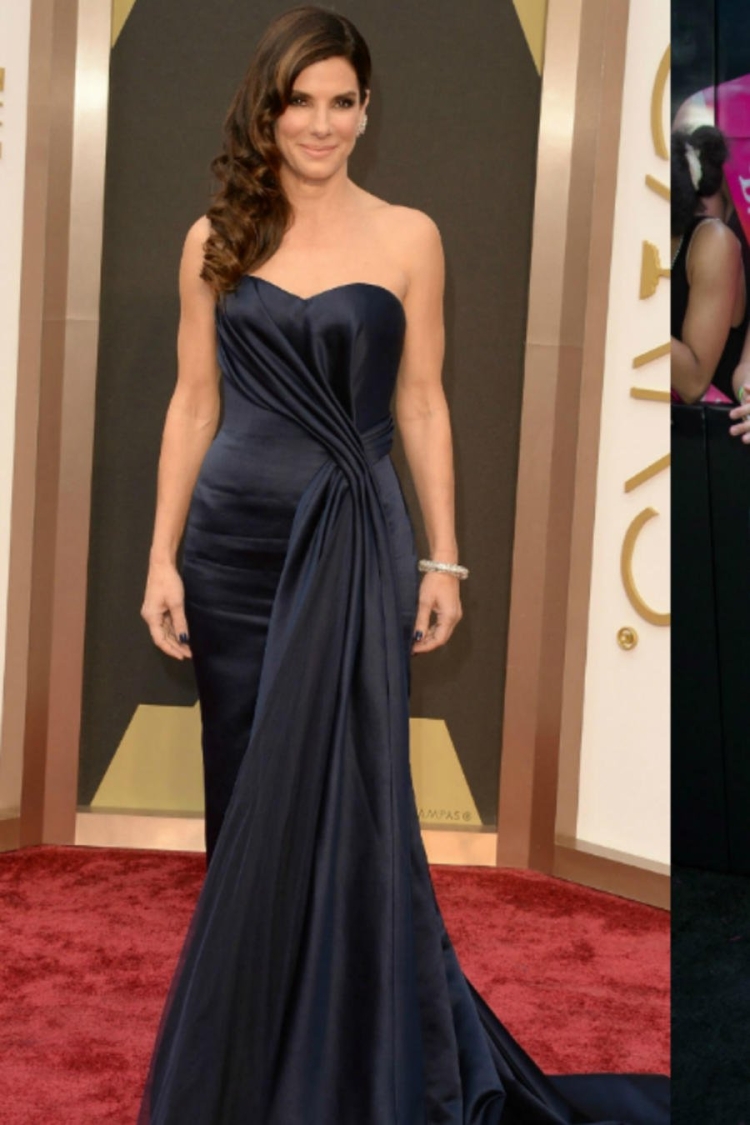 Оскар красная дорожка Сандра