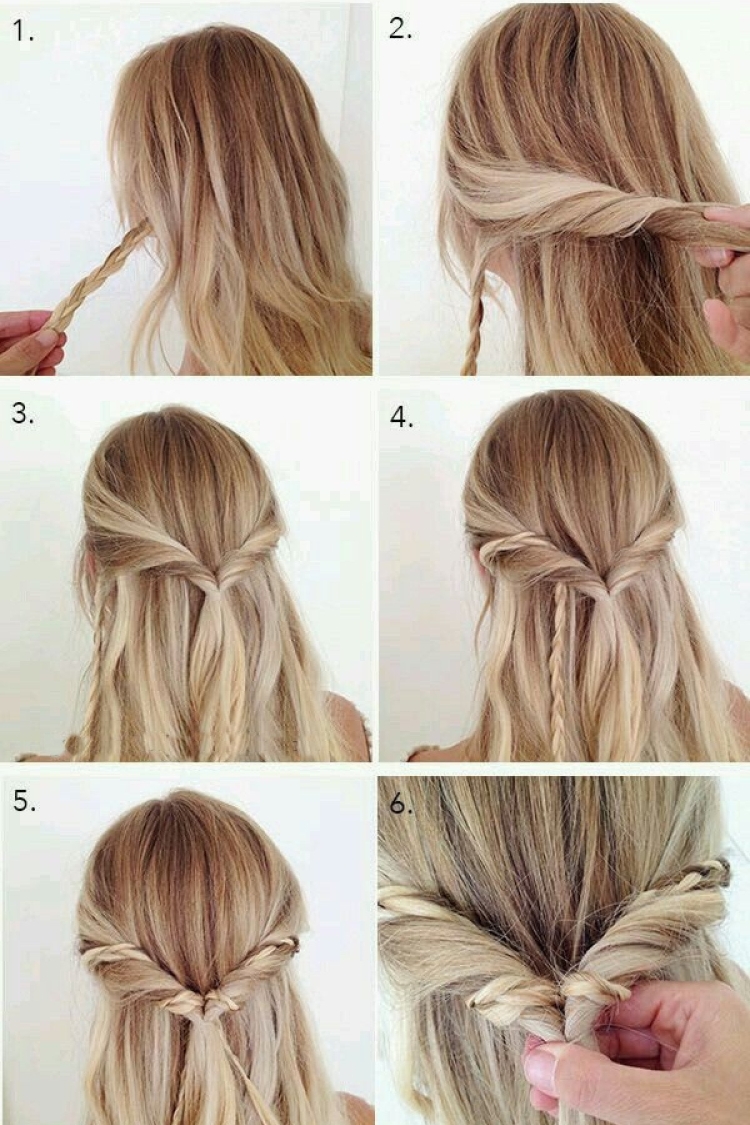 Легкие прически на длинные волосы легко