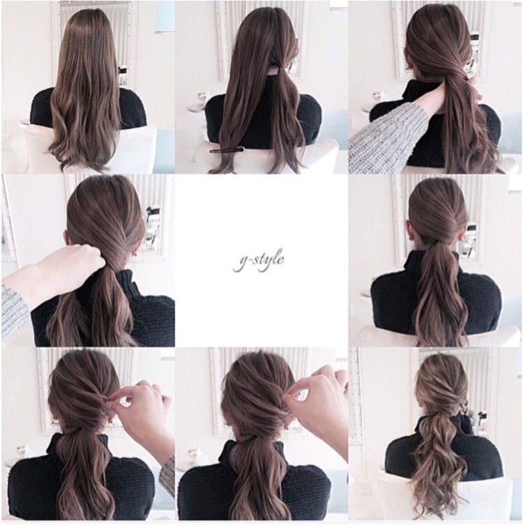 Объемные прически на каждый день