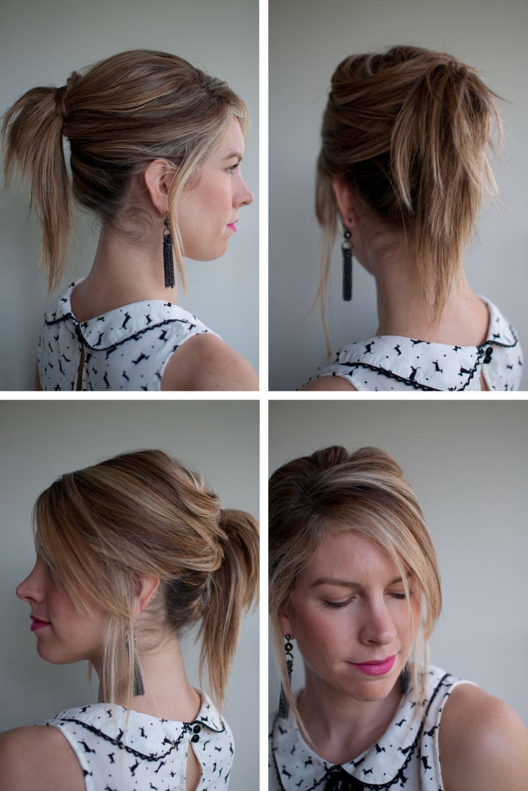 Повседневные прически на короткие волосы