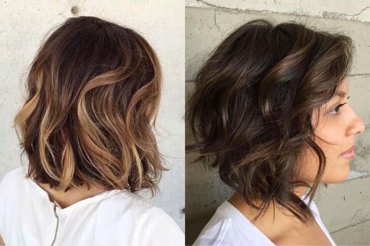 Небрежные Локоны на короткие волосы