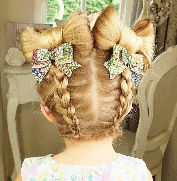 Причёски для девочек на длинные волосы