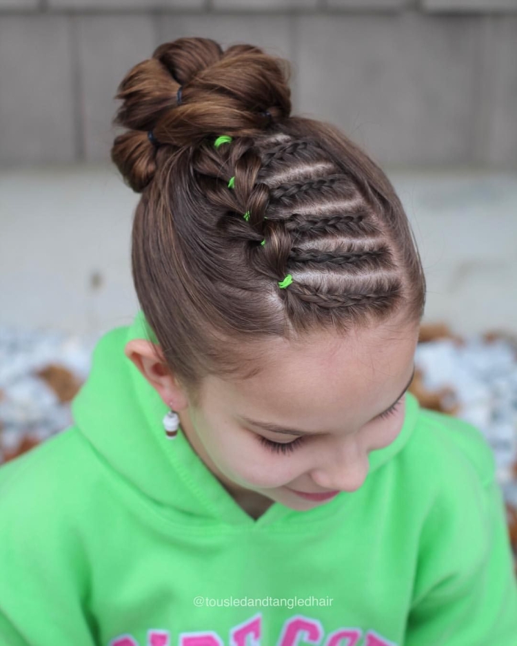 Крутые причёски для девочек