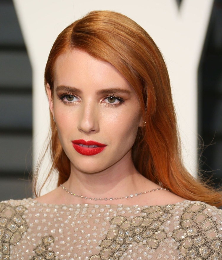 Эмма Робертс рыжие волосы