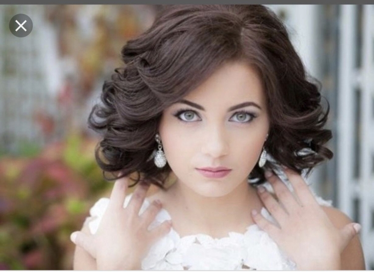 Свадебная укладка на каре